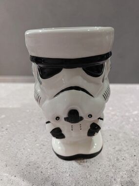 Galerie Never Used Stormtrooper Ceramic Mug - White & Black